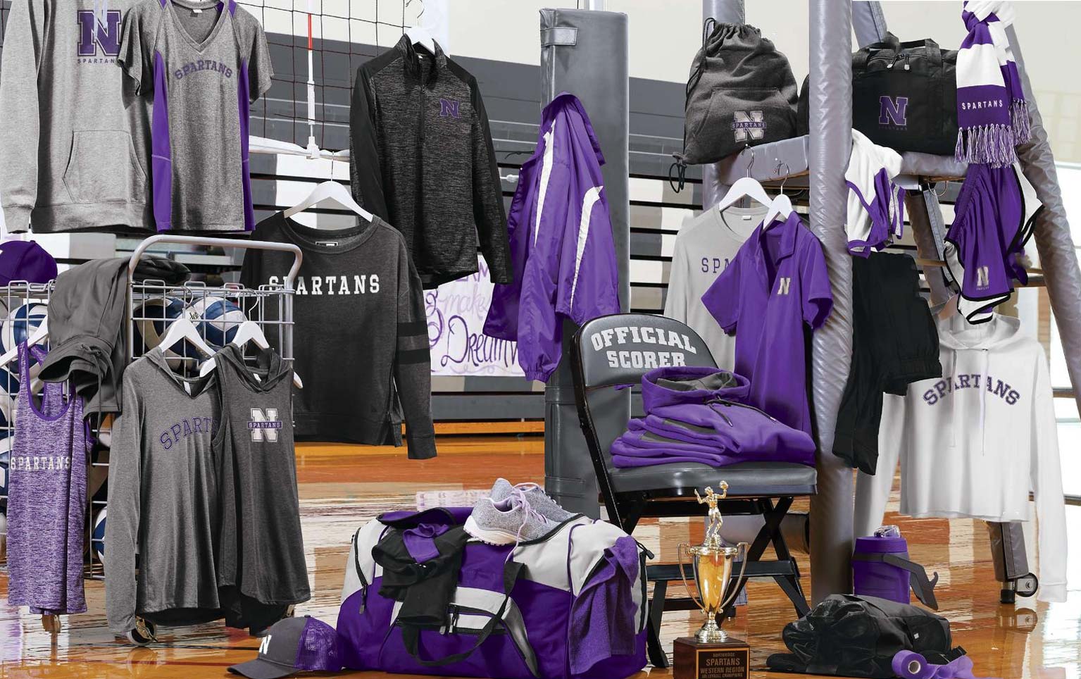 Show your school spirit with custom apparel made in Fort Worth!!